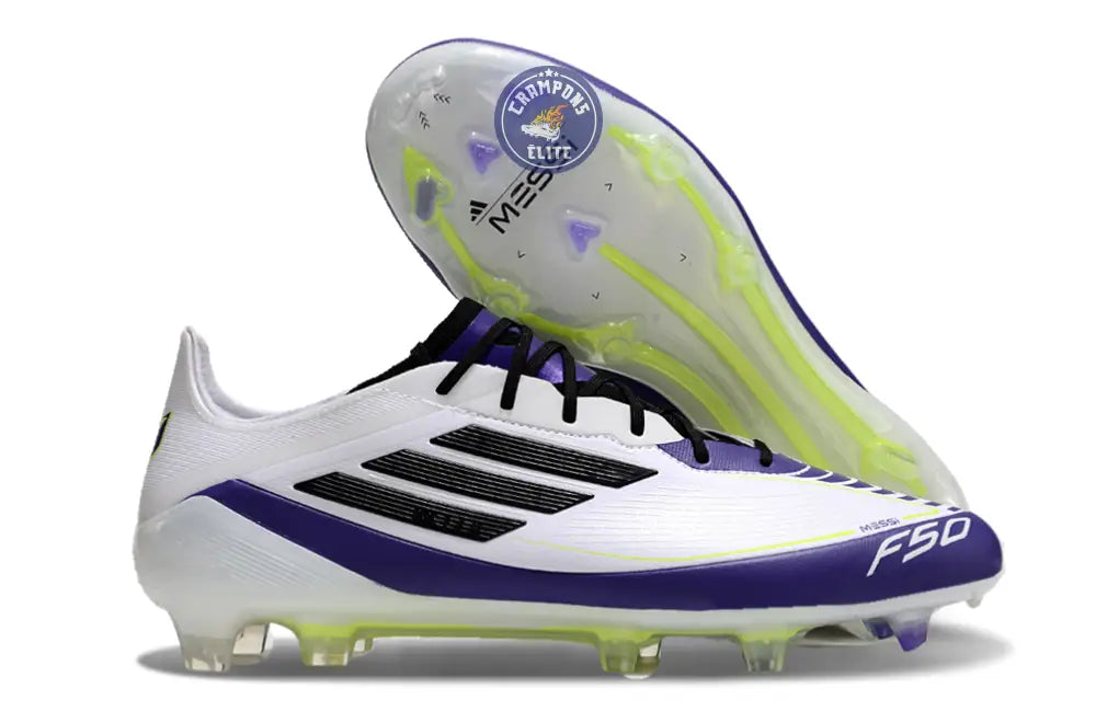 F50 Languette FG Triunfo Estelar - Blanc/Noir/Violet