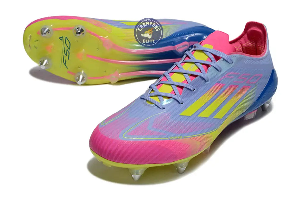 Image of F50 Languette SG Celestial Victory - Blue Fusion/Vert/Rose