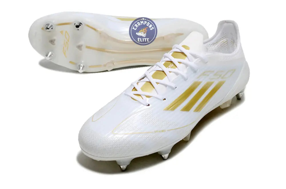 F50 Languette SG Day Spark - Blanc/Doré/Blanc