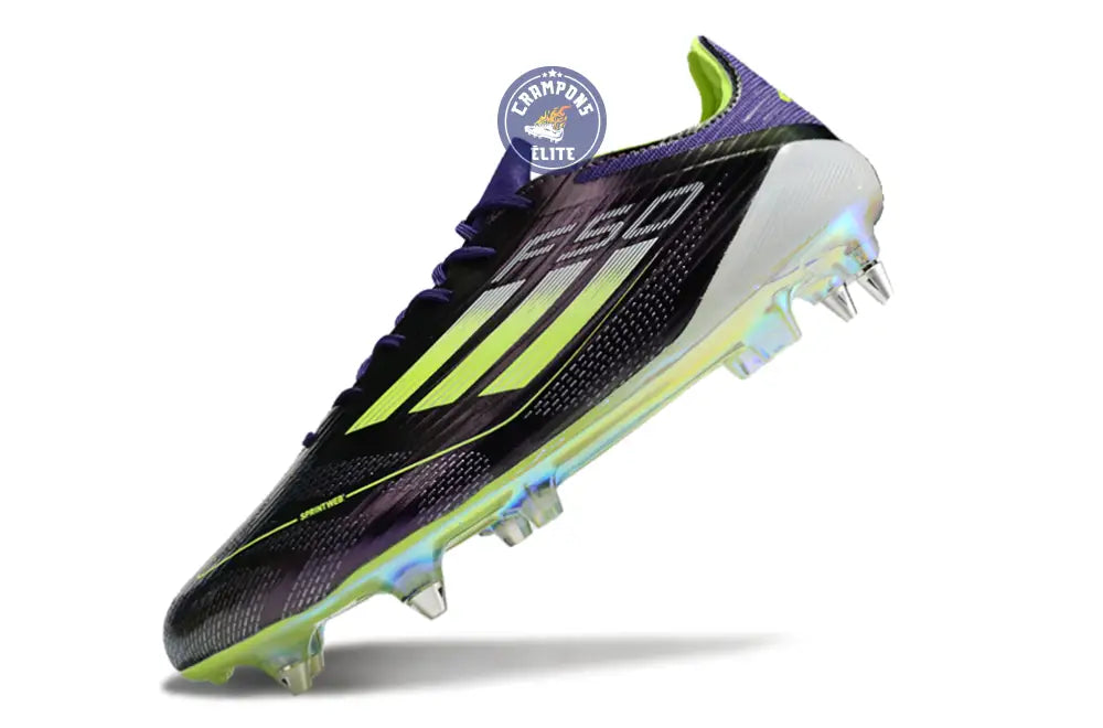 F50 Languette SG Fast Reborn - Violet/Blanc/Vert ÉDITION LIMITÉE