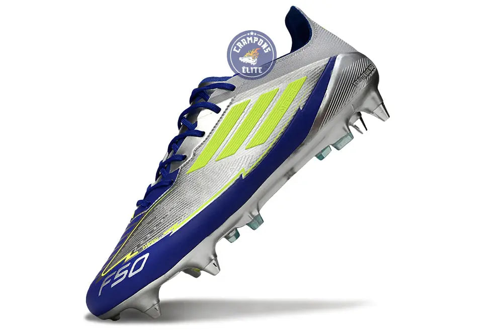 F50 Languette SG Messi Pro FG La Vida Rapida - Argenté/Jaune/Bleu