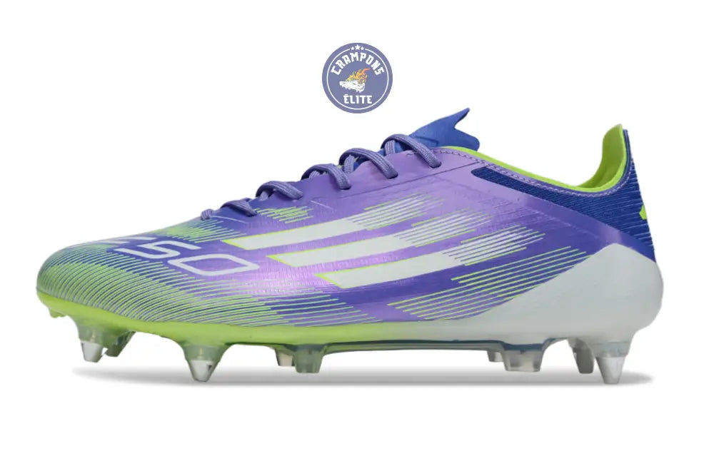 Image of F50 Languette SG Radiant Blaze - Violet/Blanc/Vert