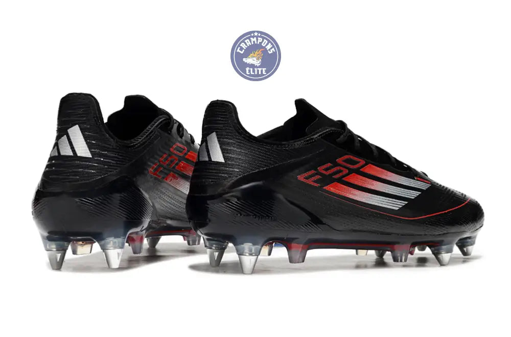 Image of F50 Languette SG Stealth Victory - Noir/Argenté/Lucid Red