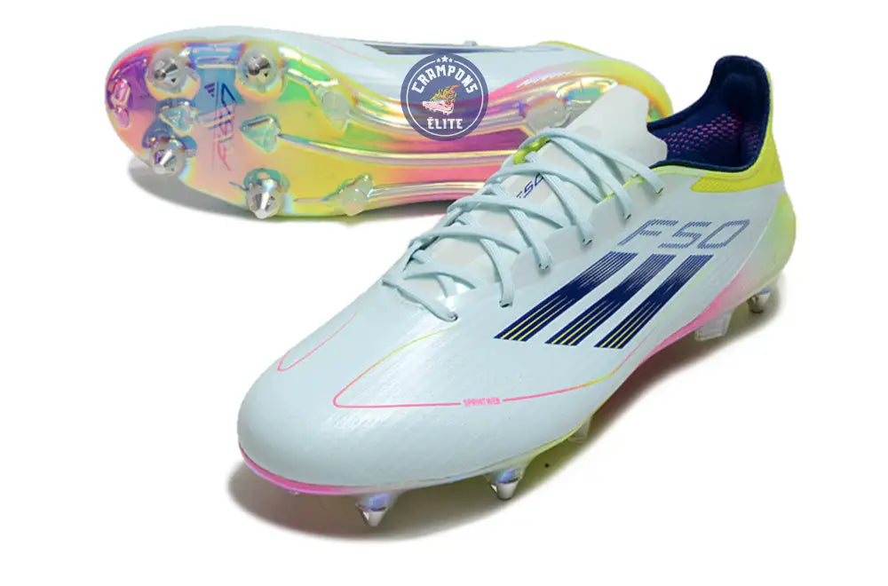 Image of F50 Languette SG Stellar Icon - Almost Blue/Bleu/Jaune