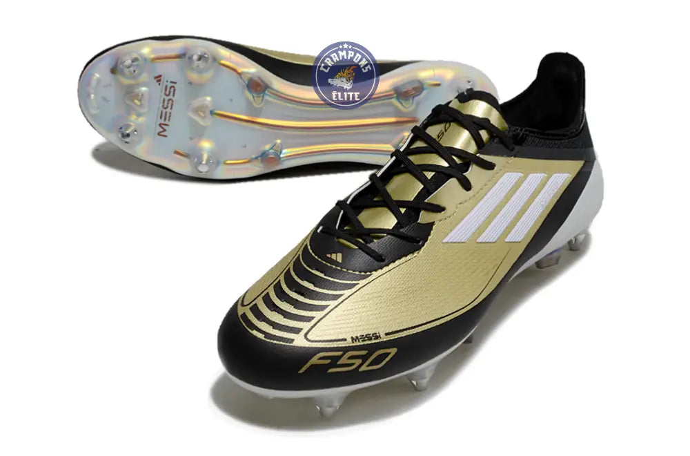 Image of F50 Languette SG Triunfo Dorado - Doré/Blanc/Noir