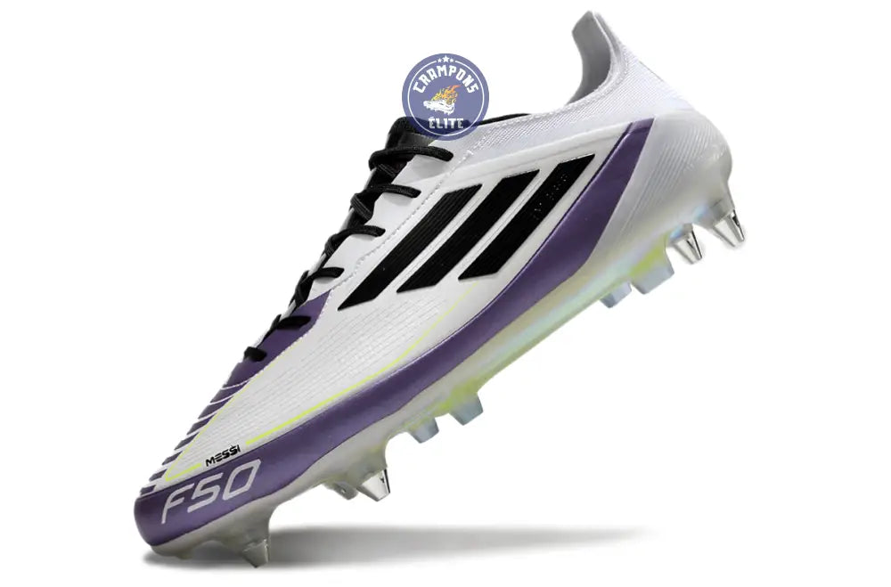 F50 Languette SG Triunfo Estelar - Blanc/Noir/Violet