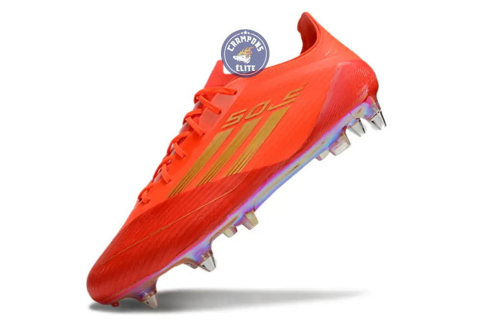 Image of F50 Languette SG Two Horizons - Rouge/Doré/Rouge ÉDITION LIMITÉE