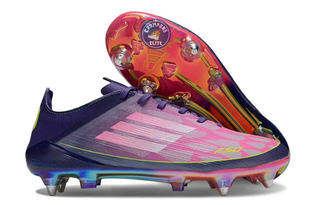 F50 Languette Yamal 2 SG - Rose/Violet/Jaune Fluo