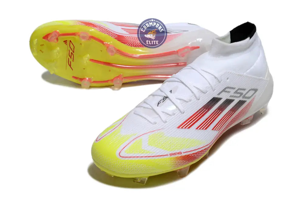 F50 Montante FG Pure Victory - Blanc/Lucid Red/Jaune