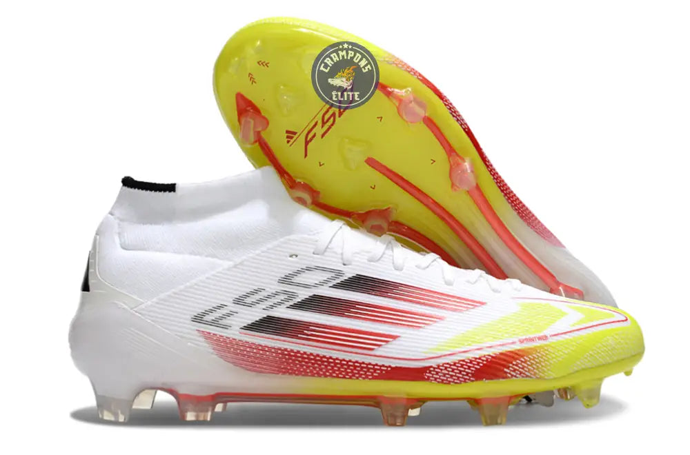 F50 Montante FG Pure Victory - Blanc/Lucid Red/Jaune