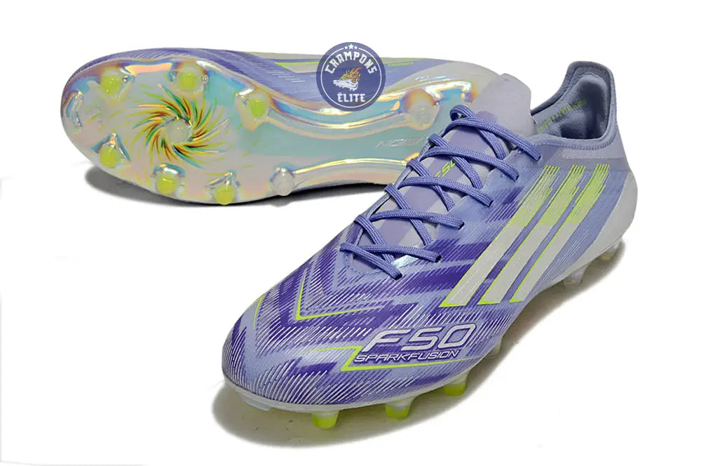 Image of F50 MESSI ELITE FG - Violet/Jaune/Blanc
