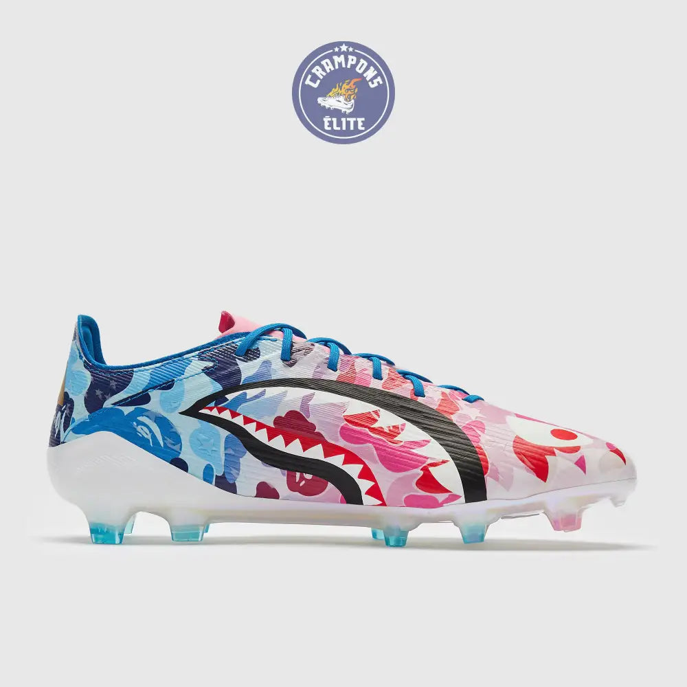 Image of F50 x Bape Languette FG - Rose/Bleu