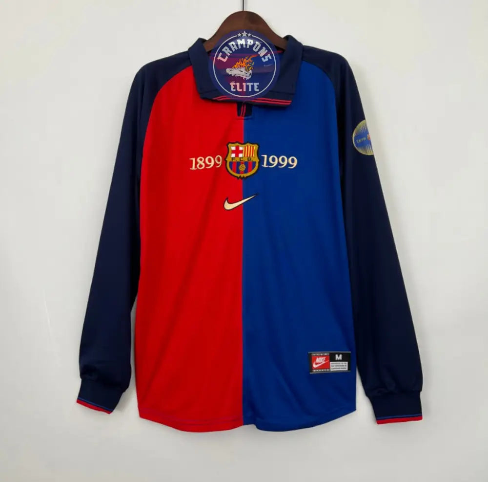 FC Barcelone 1999/00 Domicile à manches longues