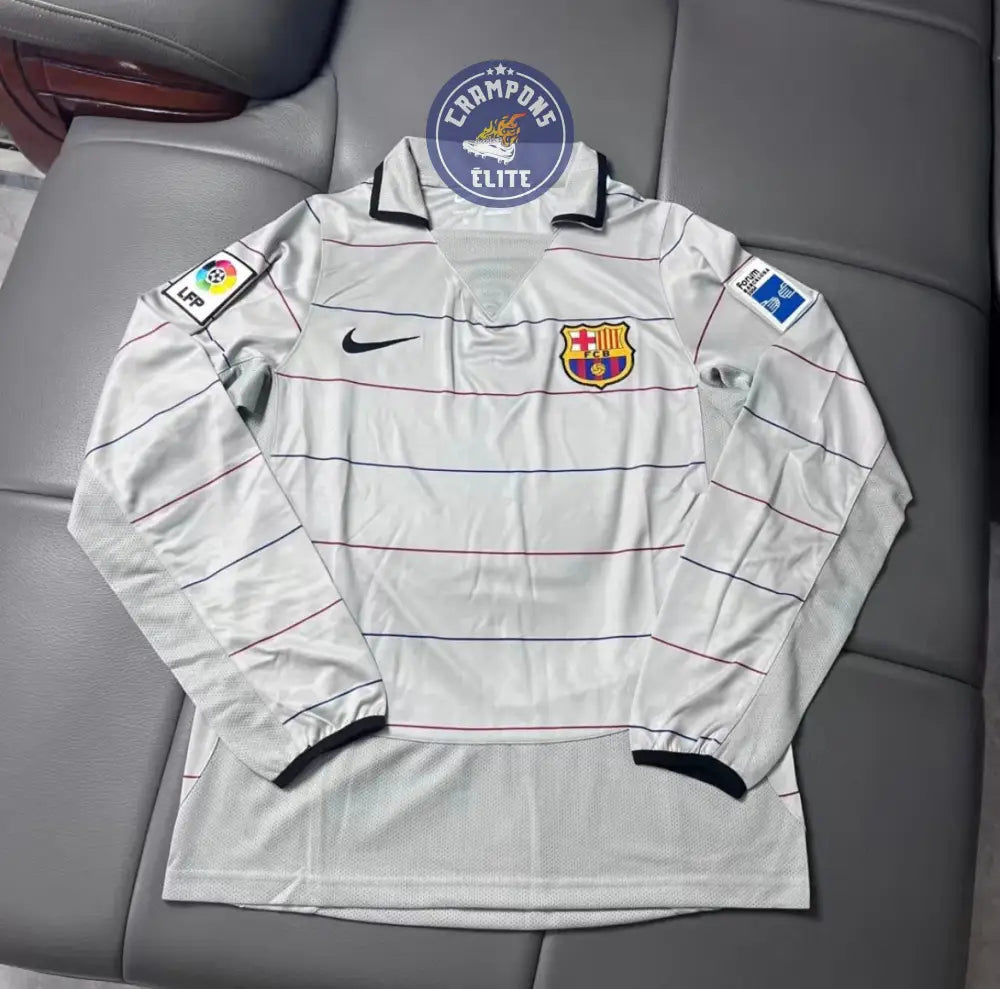 FC Barcelone 2003/04 Extérieur à manches longues