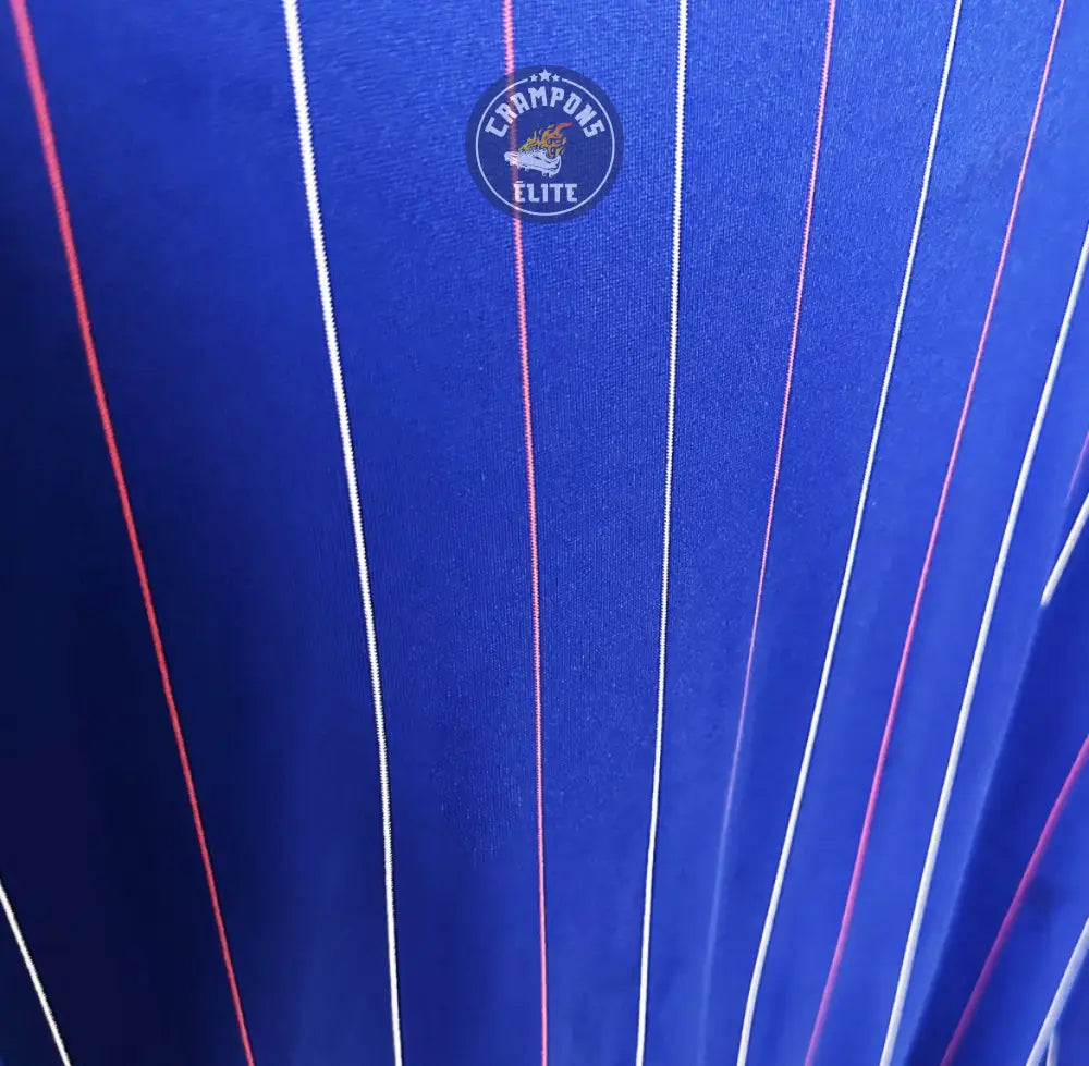 France 1980 Domicile à manches longues