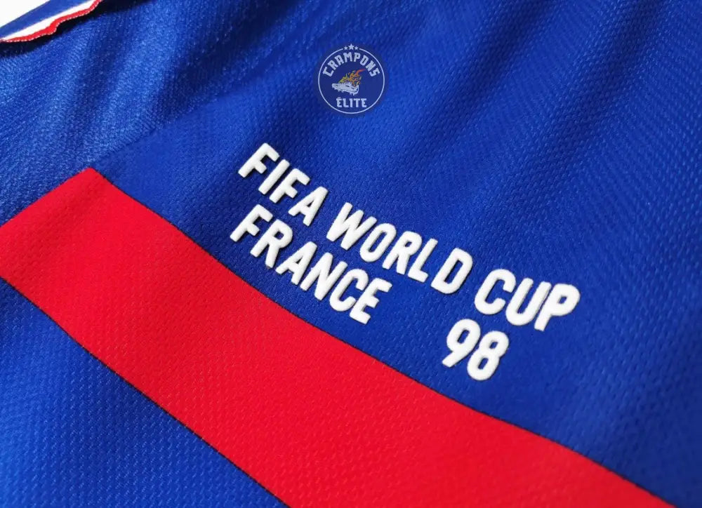 France 1998 Domicile à manches longues