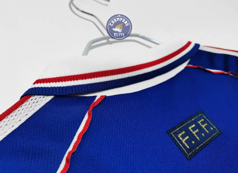 France 1998 Domicile à manches longues