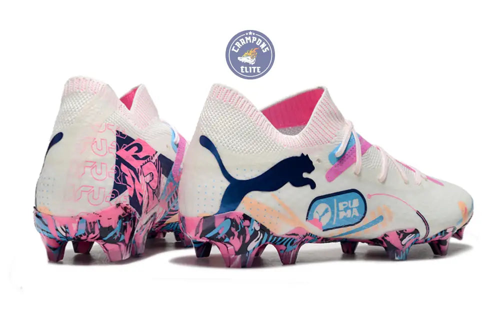 Future 7 Match FG/AG Volume Up - Blanc/Bleu/Poison Pink/Fizzy Melon/Bleu