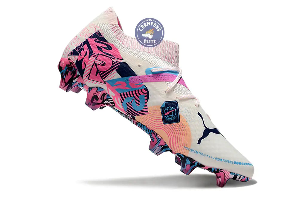 Future 7 Match FG/AG Volume Up - Blanc/Bleu/Poison Pink/Fizzy Melon/Bleu