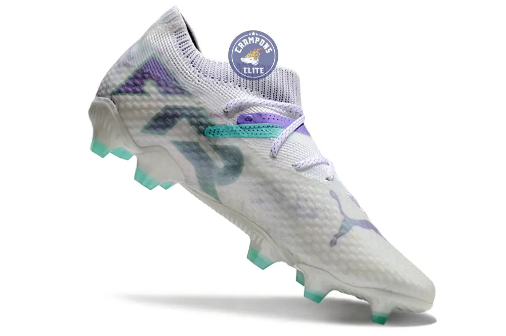 Future 7 Ultimate FG/AG Brilliance - Blanc/Noir/Spring Lavender ÉDITION LIMITÉE