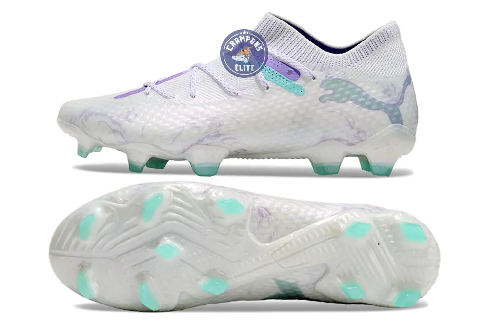Future 7 Ultimate FG/AG Brilliance - Blanc/Noir/Spring Lavender ÉDITION LIMITÉE