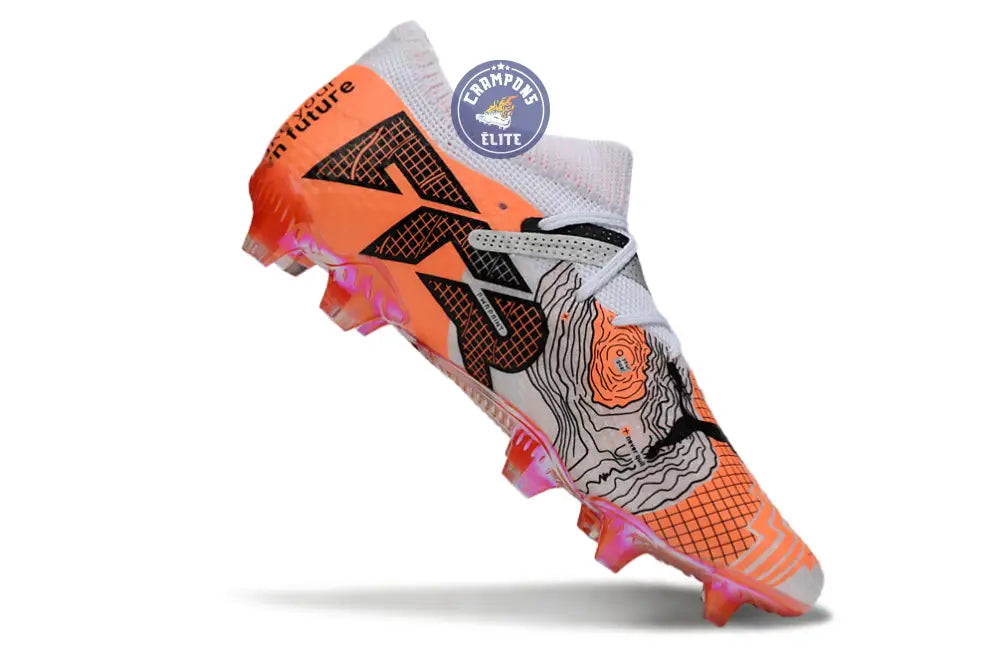 Image of Future 7 Ultimate FG/AG Conquer your Mountain - Blanc/Orange/Argenté ÉDITION LIMITÉE