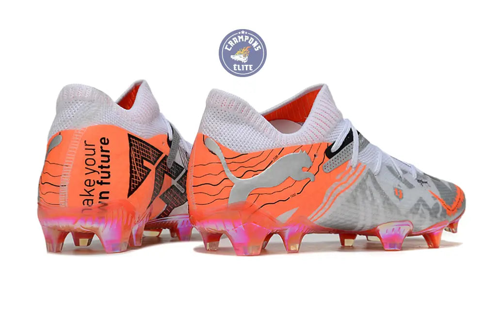 Image of Future 7 Ultimate FG/AG Conquer your Mountain - Blanc/Orange/Argenté ÉDITION LIMITÉE