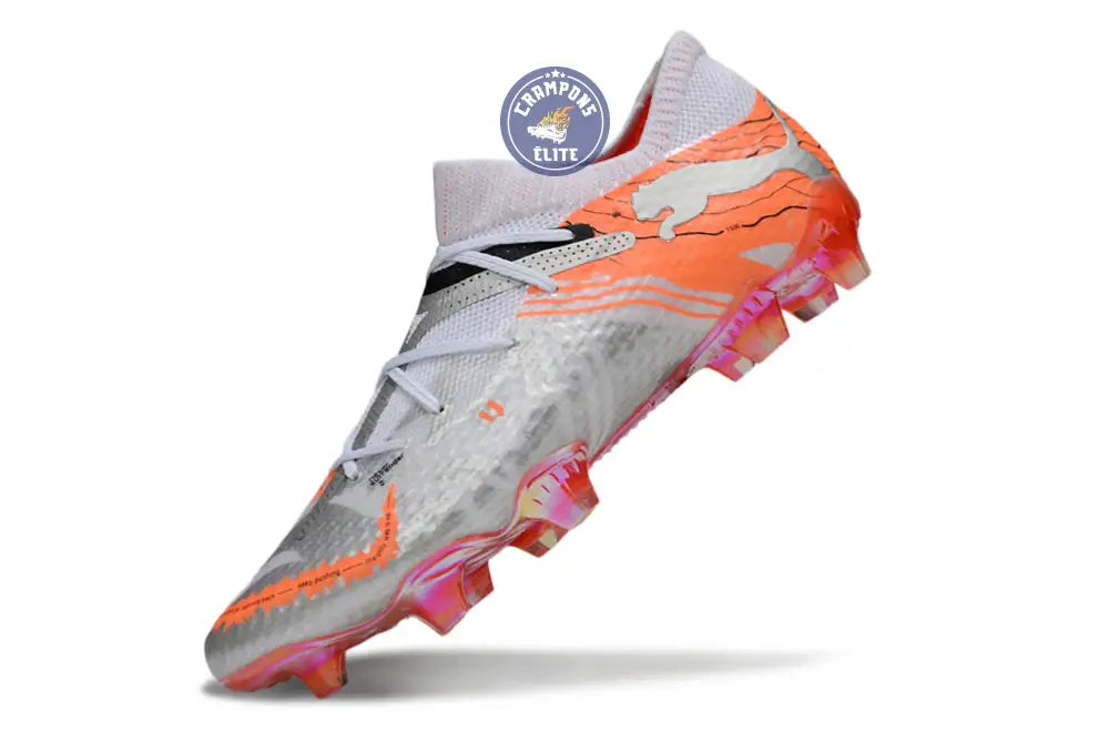 Future 7 Ultimate FG/AG Conquer your Mountain - Blanc/Orange/Argenté ÉDITION LIMITÉE