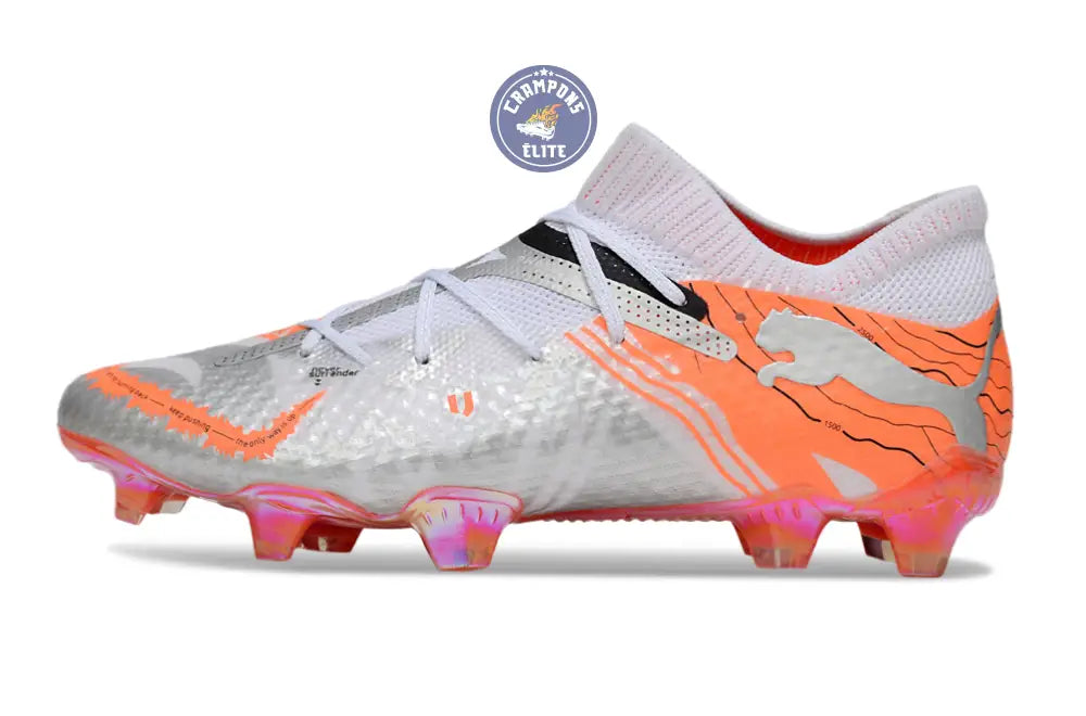 Future 7 Ultimate FG/AG Conquer your Mountain - Blanc/Orange/Argenté ÉDITION LIMITÉE