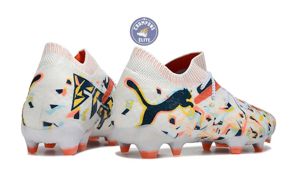 Image of Future 7 Ultimate FG/AG NJR Creativity - Blanc/Ocean Tropic/Turquoise Surf/Hot Heat/Sun Stream ÉDITION LIMITÉE