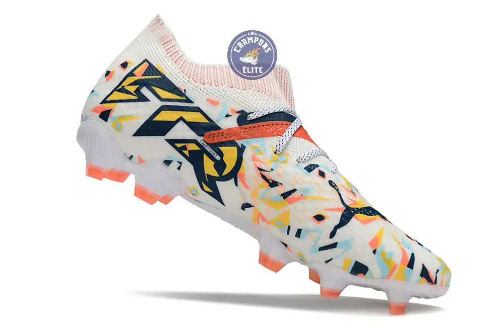 Image of Future 7 Ultimate FG/AG NJR Creativity - Blanc/Ocean Tropic/Turquoise Surf/Hot Heat/Sun Stream ÉDITION LIMITÉE