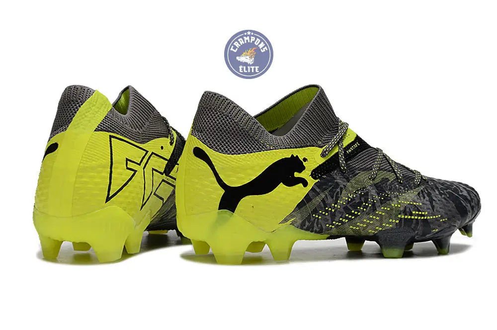Future 7 Ultimate FG/AG Rush - Strong Gray/Cool Dark Gray/Electric Lime ÉDITION LIMITÉE