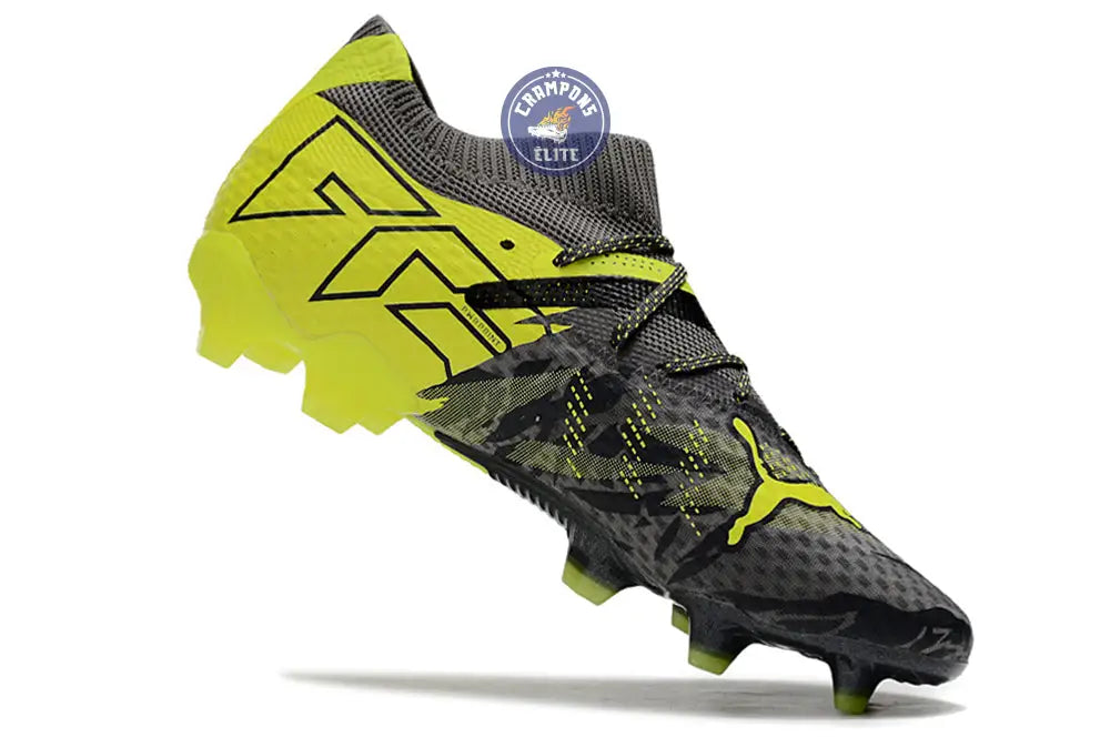 Future 7 Ultimate FG/AG Rush - Strong Gray/Cool Dark Gray/Electric Lime ÉDITION LIMITÉE