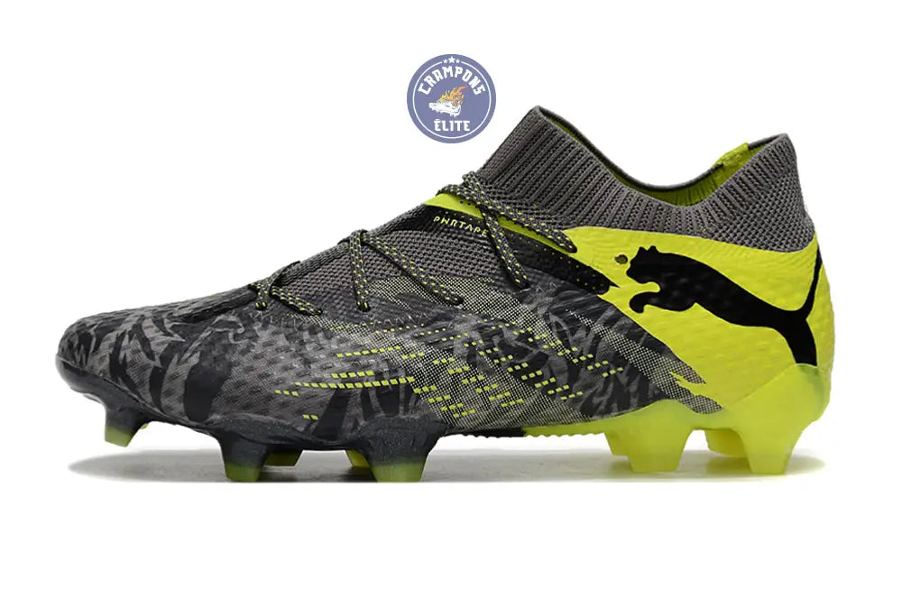 Future 7 Ultimate FG/AG Rush - Strong Gray/Cool Dark Gray/Electric Lime ÉDITION LIMITÉE