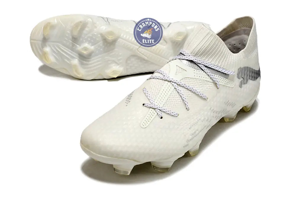 Future 7 Ultimate FG/AG White Pack - Blanc/Argenté