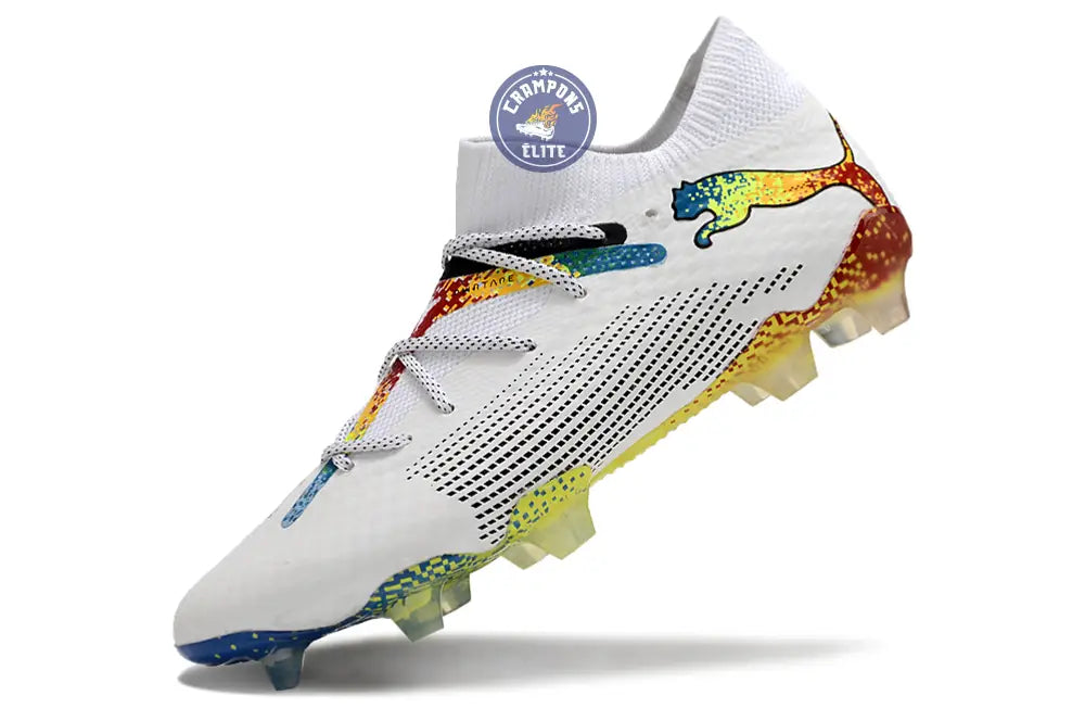 Future 7 Ultimate FG - Blanc/Bleu/Jaune/Rouge