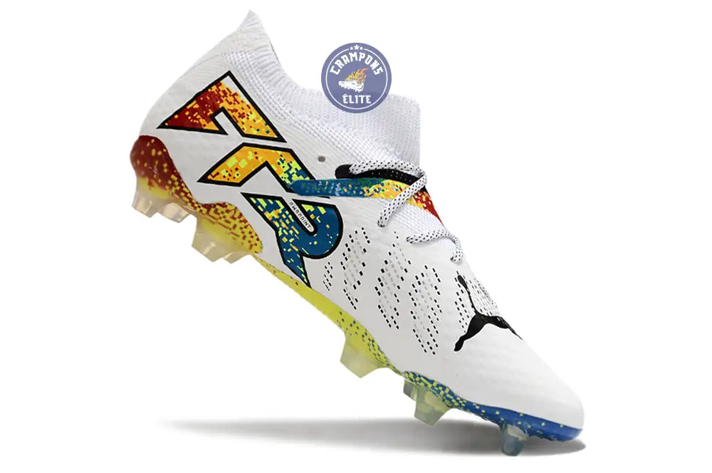 Future 7 Ultimate FG - Blanc/Bleu/Jaune/Rouge