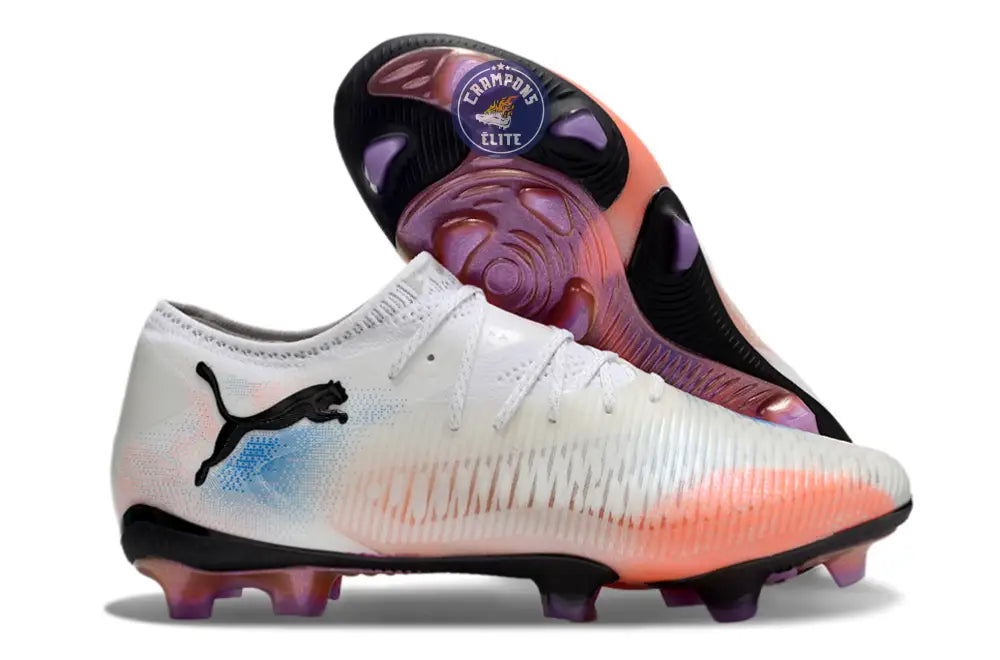 Image of FUTURE 8 LOW FG - Blanc/Rose/Bleu