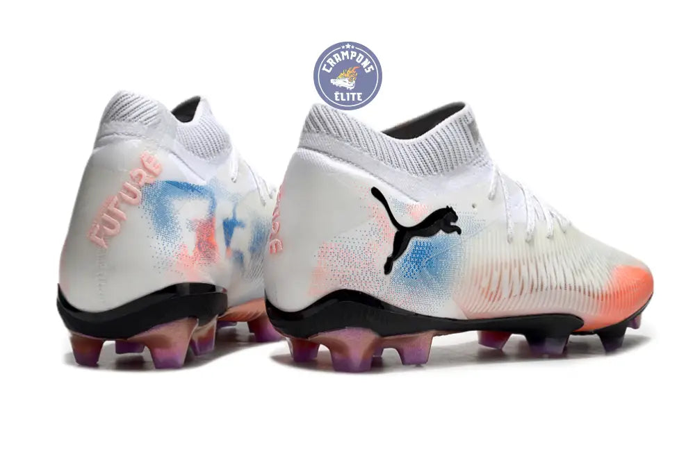 Image of FUTURE 8 LOW FG - Blanc/Rose/Bleu
