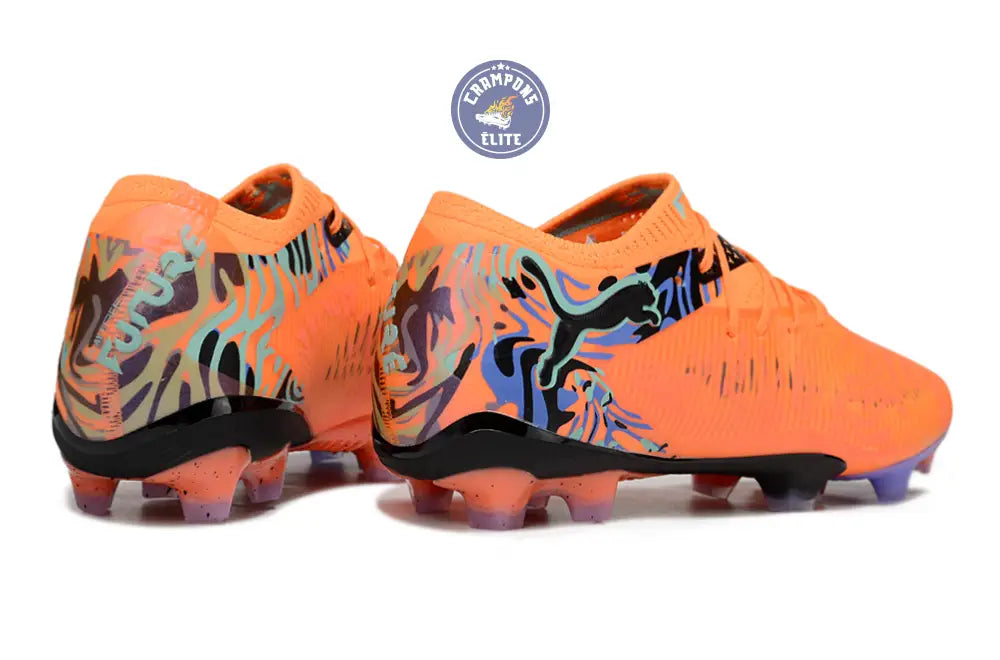 Image of FUTURE 8 LOW - Orange Poppy/Dark Amethyst/Bleu/Noir ÉDITION LIMITÉE