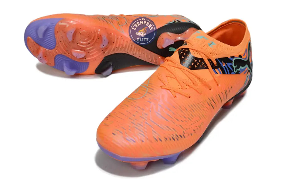 Image of FUTURE 8 LOW - Orange Poppy/Dark Amethyst/Bleu/Noir ÉDITION LIMITÉE