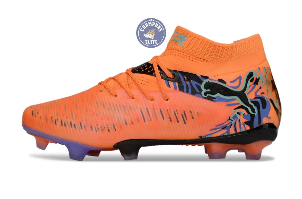 Future 8 Match FG Creativity - Orange Poppy/Dark Amethyst/Bleu/Noir ÉDITION LIMITÉE