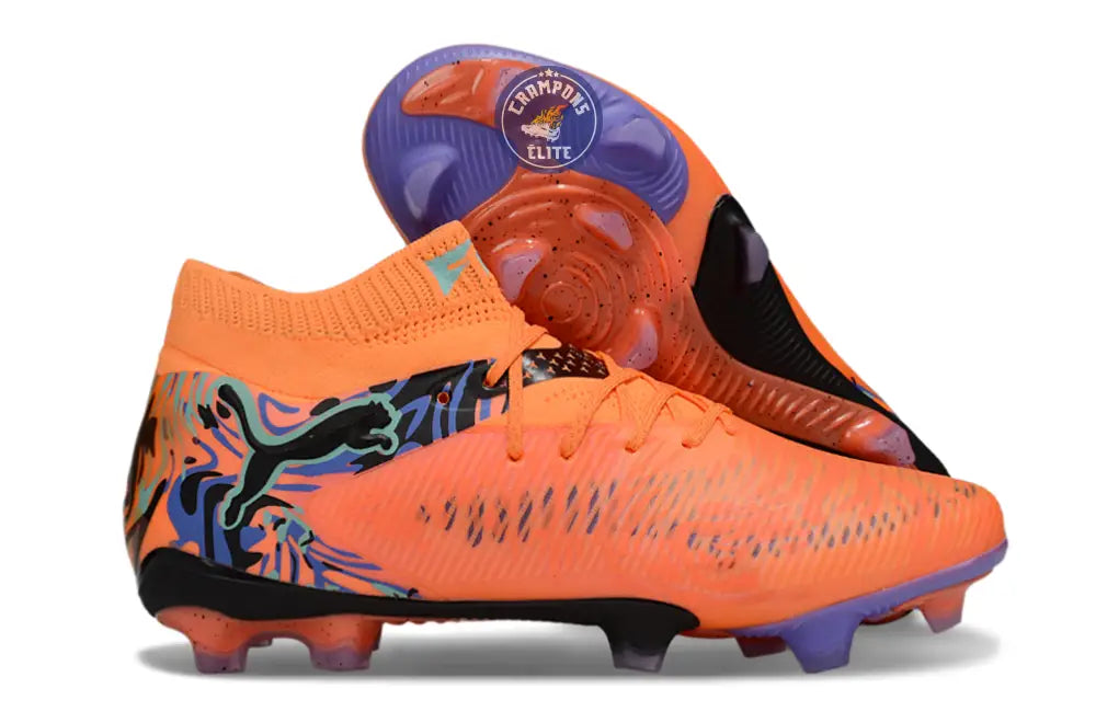 Image of Future 8 Match FG Creativity - Orange Poppy/Dark Amethyst/Bleu/Noir ÉDITION LIMITÉE
