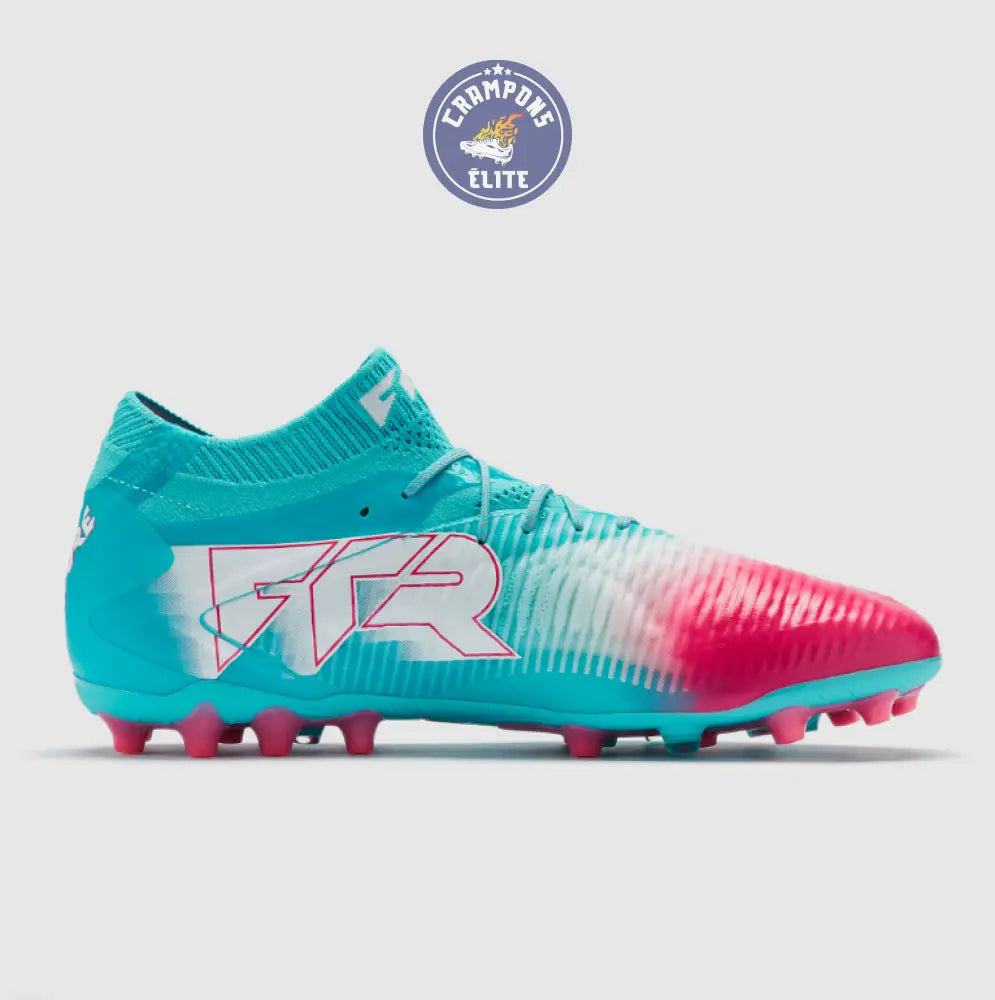 Future 8 Ultimate AG - Bleu Turquoise/Rose/Blanc