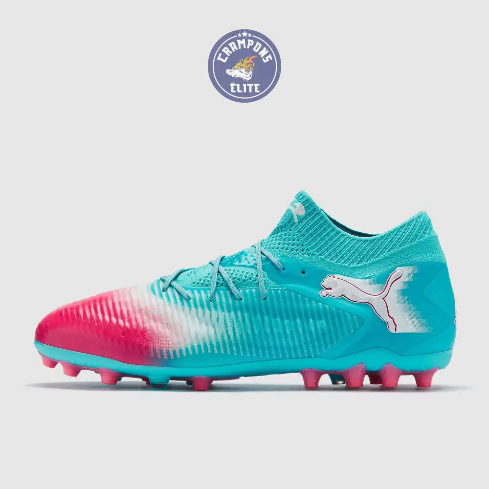 Future 8 Ultimate AG - Bleu Turquoise/Rose/Blanc