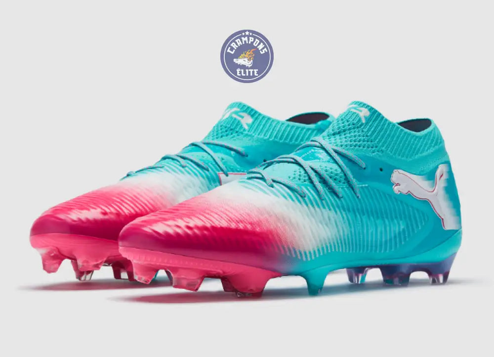 Future 8 Ultimate FG - Bleu Turquoise/Rose/Blanc