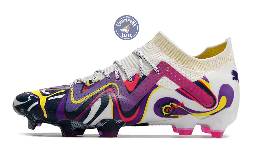 Future Ultimate FG Creativity - Blanc/Violet/Jaune ÉDITION LIMITÉE