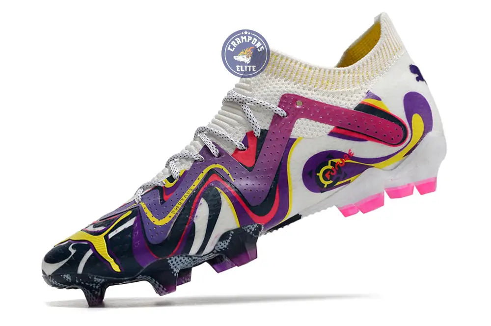 Future Ultimate FG Creativity - Blanc/Violet/Jaune ÉDITION LIMITÉE