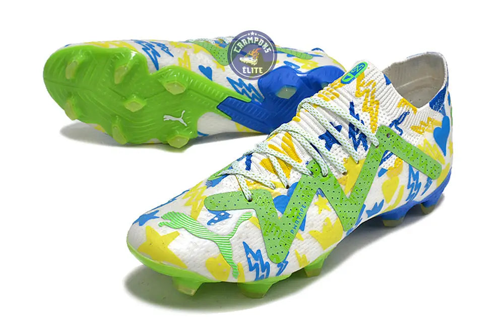 Future Ultimate FG Neymar Jr. Instituto - Blanc/Bleu/Jaune/Vert ÉDITION LIMITÉE