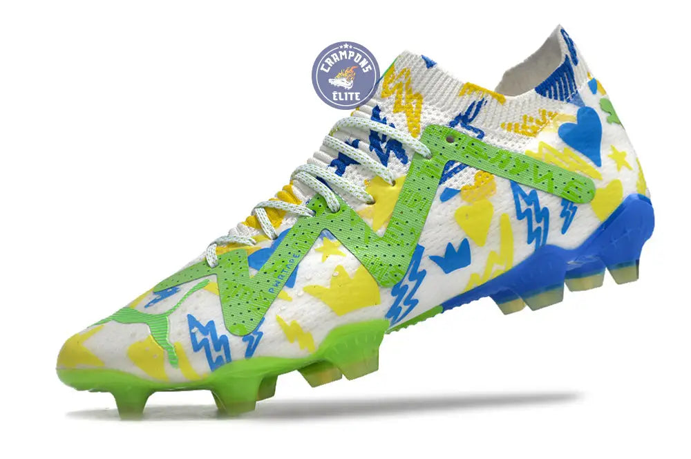 Future Ultimate FG Neymar Jr. Instituto - Blanc/Bleu/Jaune/Vert ÉDITION LIMITÉE